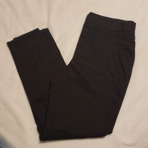 Stretchy black skinny pants